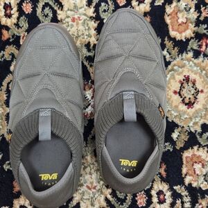 Teva Men's Army Green Slip-On Loafers